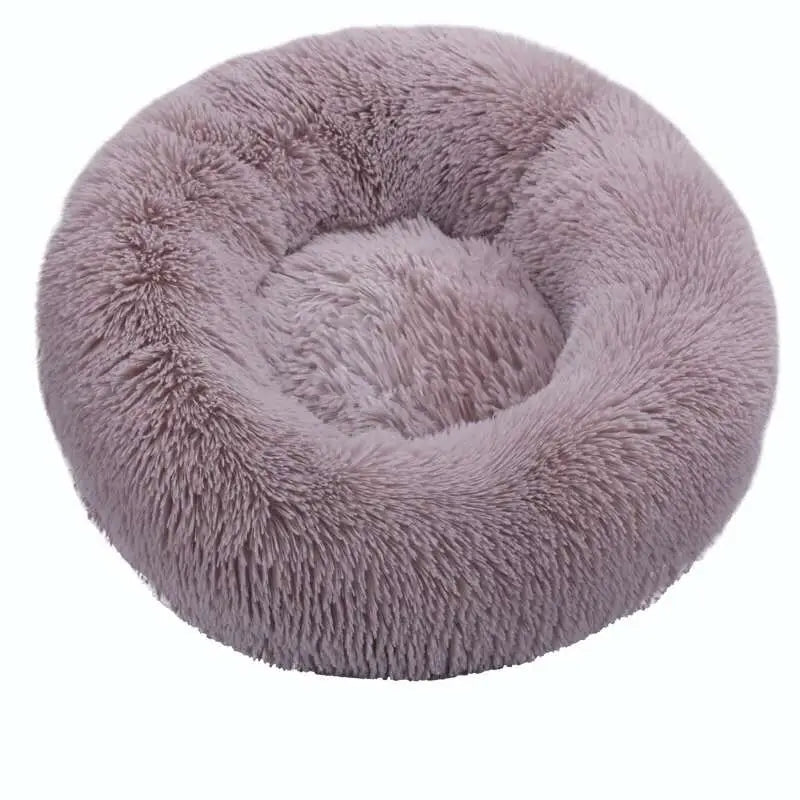 Round Cat Beds House Soft Long Plush Best Pet Dog Bed for Dogs Basket Pet Products Cushion Cat Bed Cat Mat Animals Sleeping Sofa