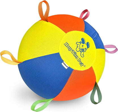 Hap Tim Interactive Herding Ball for Dogs - Durable Outdoor Training Toy for Medium to Large Breeds, Including Corgis, Australian Shepherds, Cattle Dogs, and Border Collies (Not Suitable for Aggressive Chewing)